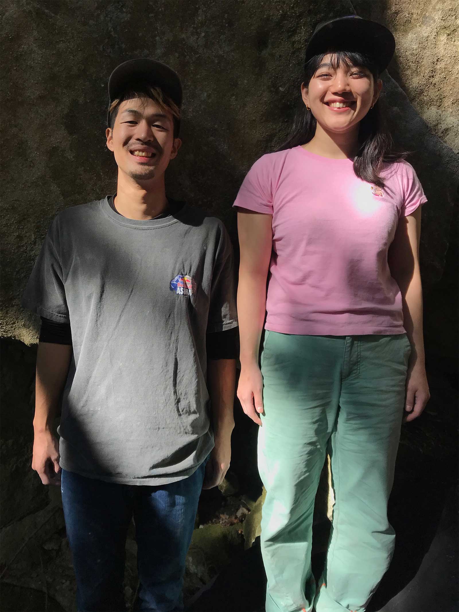 田中智朗さん(左)と橋本亞華子さん(右)