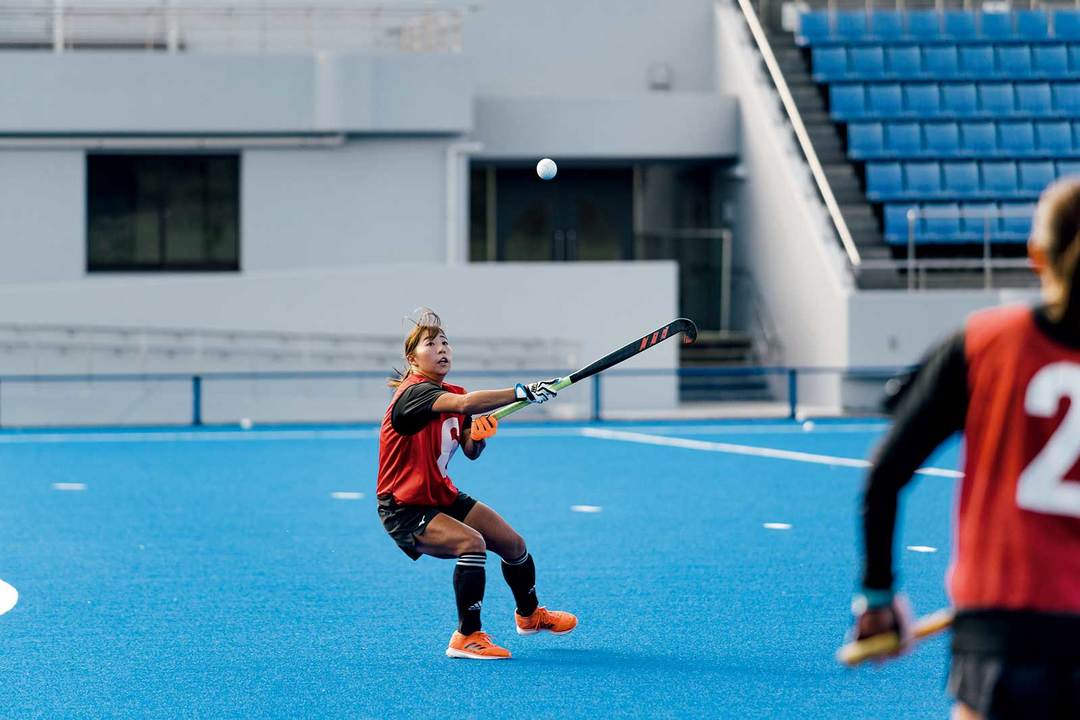 ホッケー選手・真野由佳梨