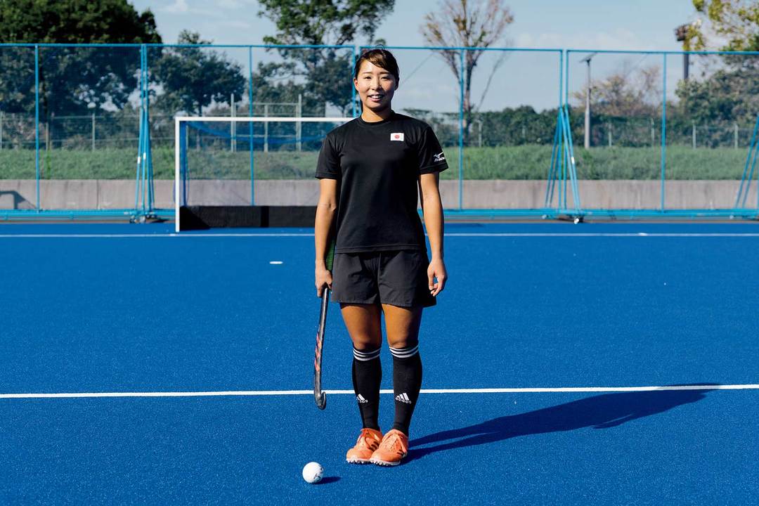 ホッケー選手・真野由佳梨