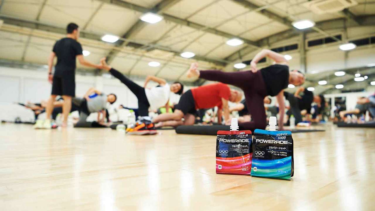 POWERADEを飲んでHIITに挑戦!