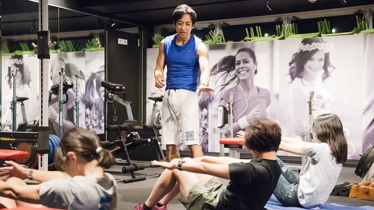 クラブターザン坂詰真二さんによるパーソナルトレーニングイベント