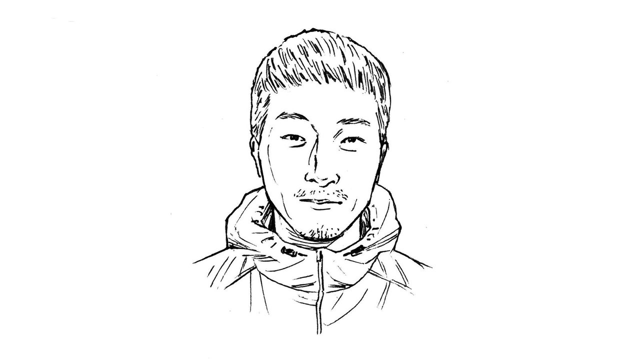 『ターザン』編集部員・キドの似顔絵イラスト