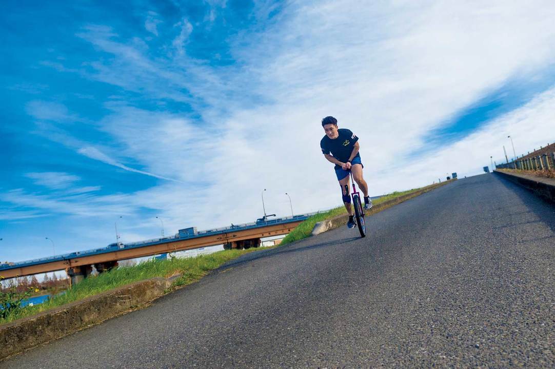 一輪車競技選手・阿部雄人