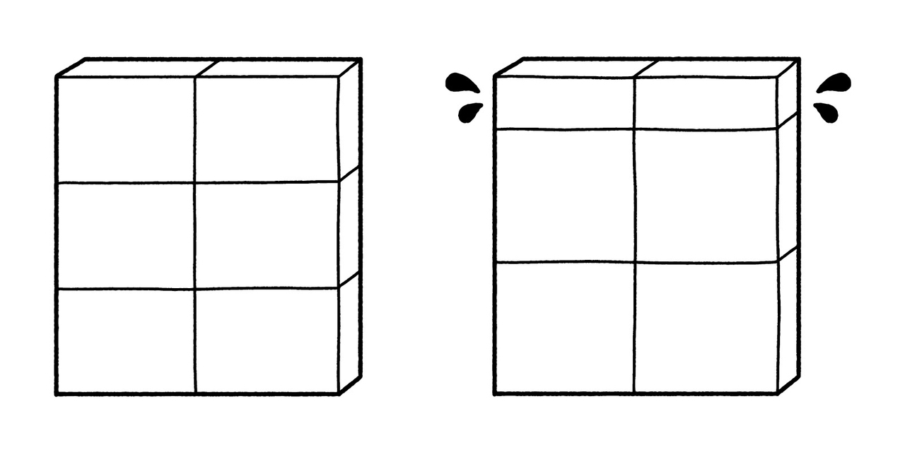 人によって筋節の見え方が違う