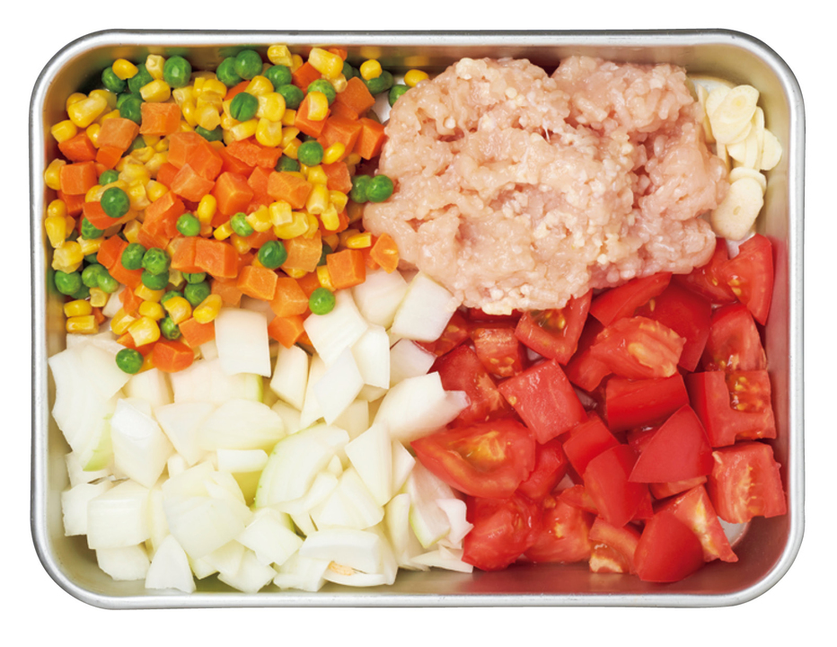 ダイエットレシピ・鶏挽き肉のキーマカレー