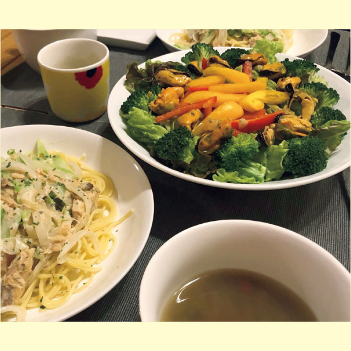 家にいるなら食事少なめ、が基本