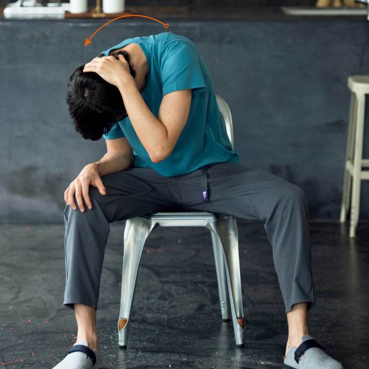 腰の静的ストレッチ