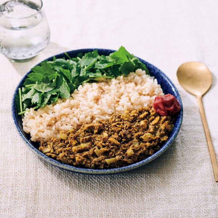 イワシの和キーマカレー