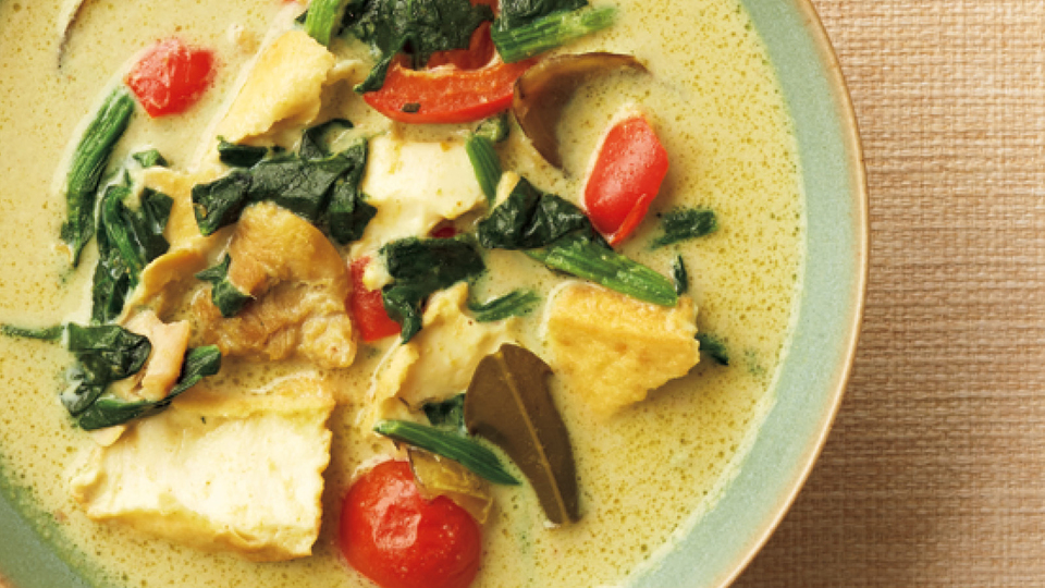 タイカレー風豆乳スープ の レシピ