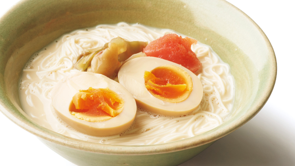 豆腐そうめん博多ラーメン風 の レシピ