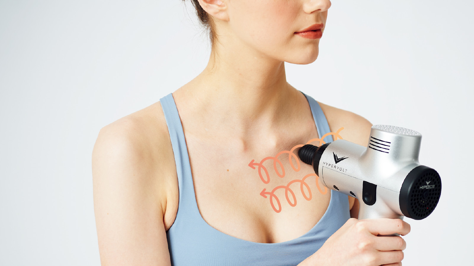 肩こり改善に効く マッサージガン の使い方 Tarzan Web ターザンウェブ