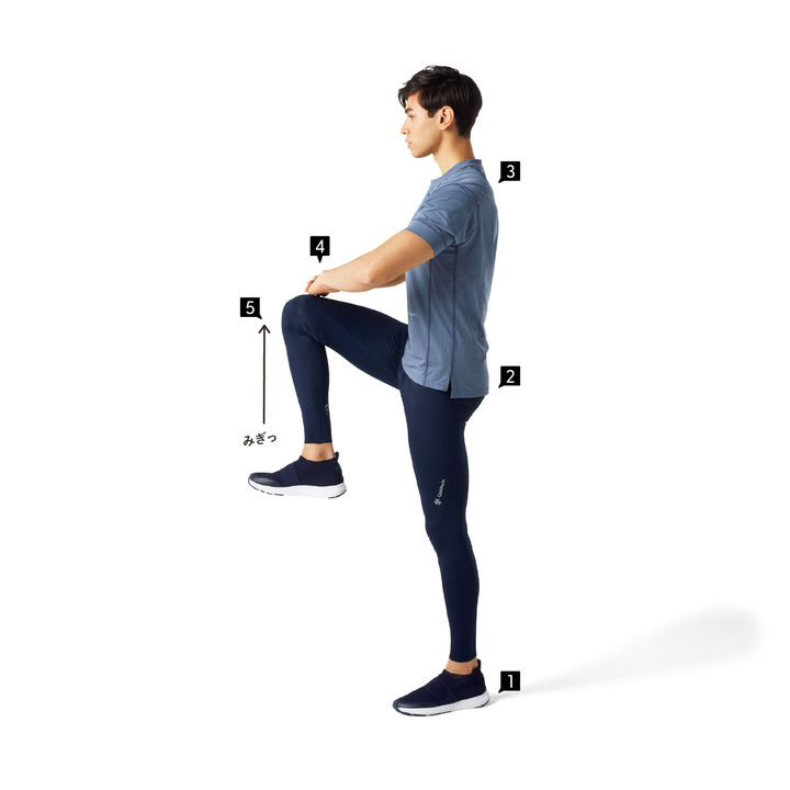 ペルビック・ニーアップのやり方 その1