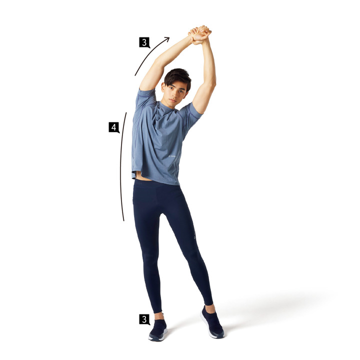 シングルレッグ・サイドベンド のやり方 その2