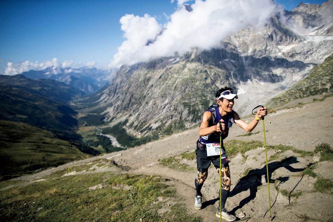 『UTMB』に出場する鏑木毅さん
