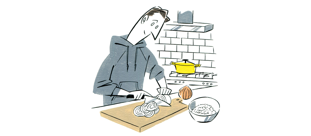 三食、自炊をする