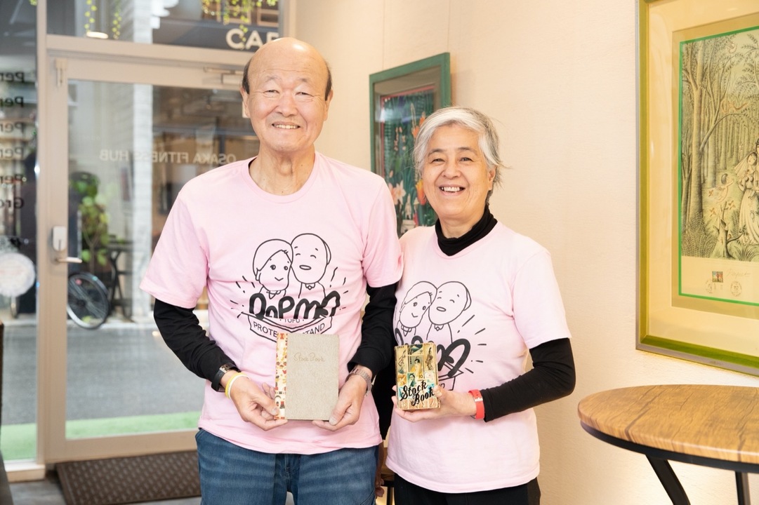 左/松ちゃん(71歳) 、右/町子ちゃん(72歳)