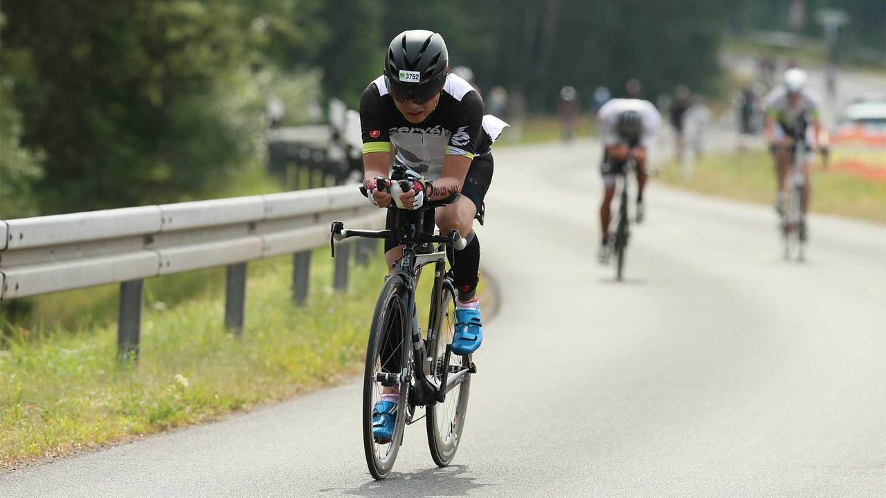 過去にドイツで開催された「Challenge ROTH 2019」に参加したYOSHIROさんの様子。