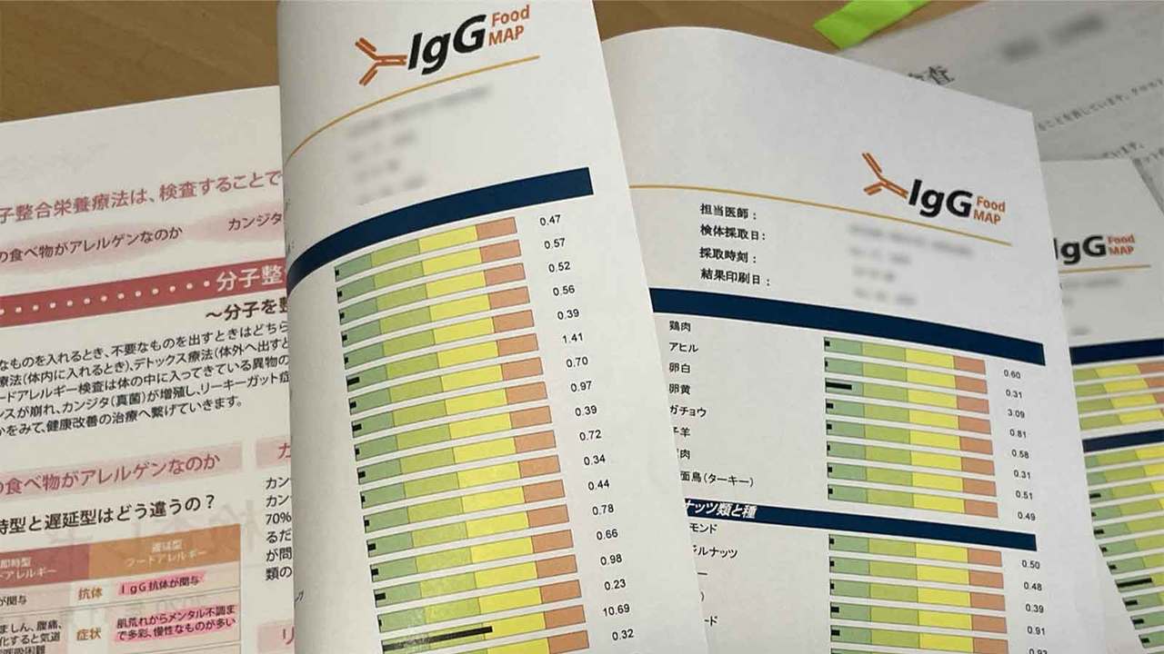遅延フードアレルギー検査