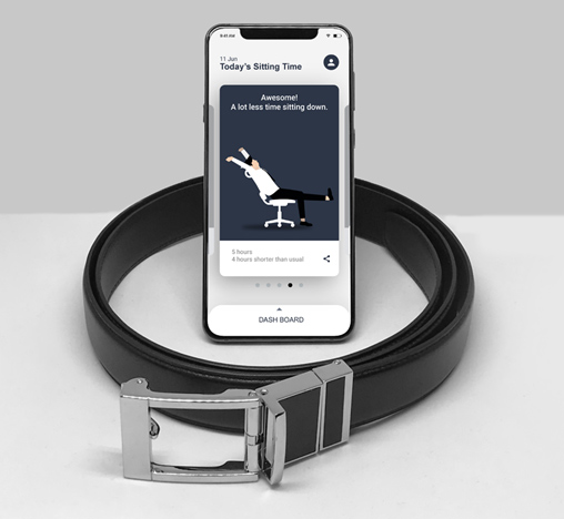SMART BELT PROとアプリ画面