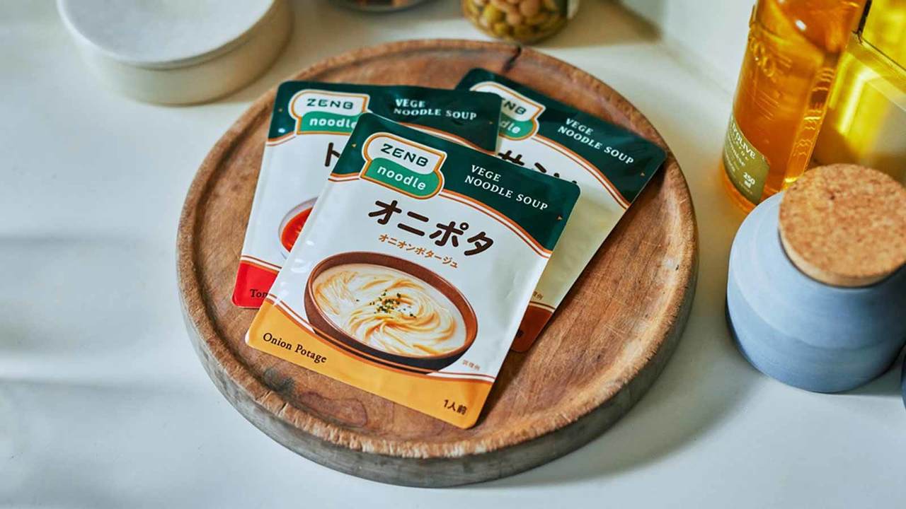 スープヌードル専用調味料の3品