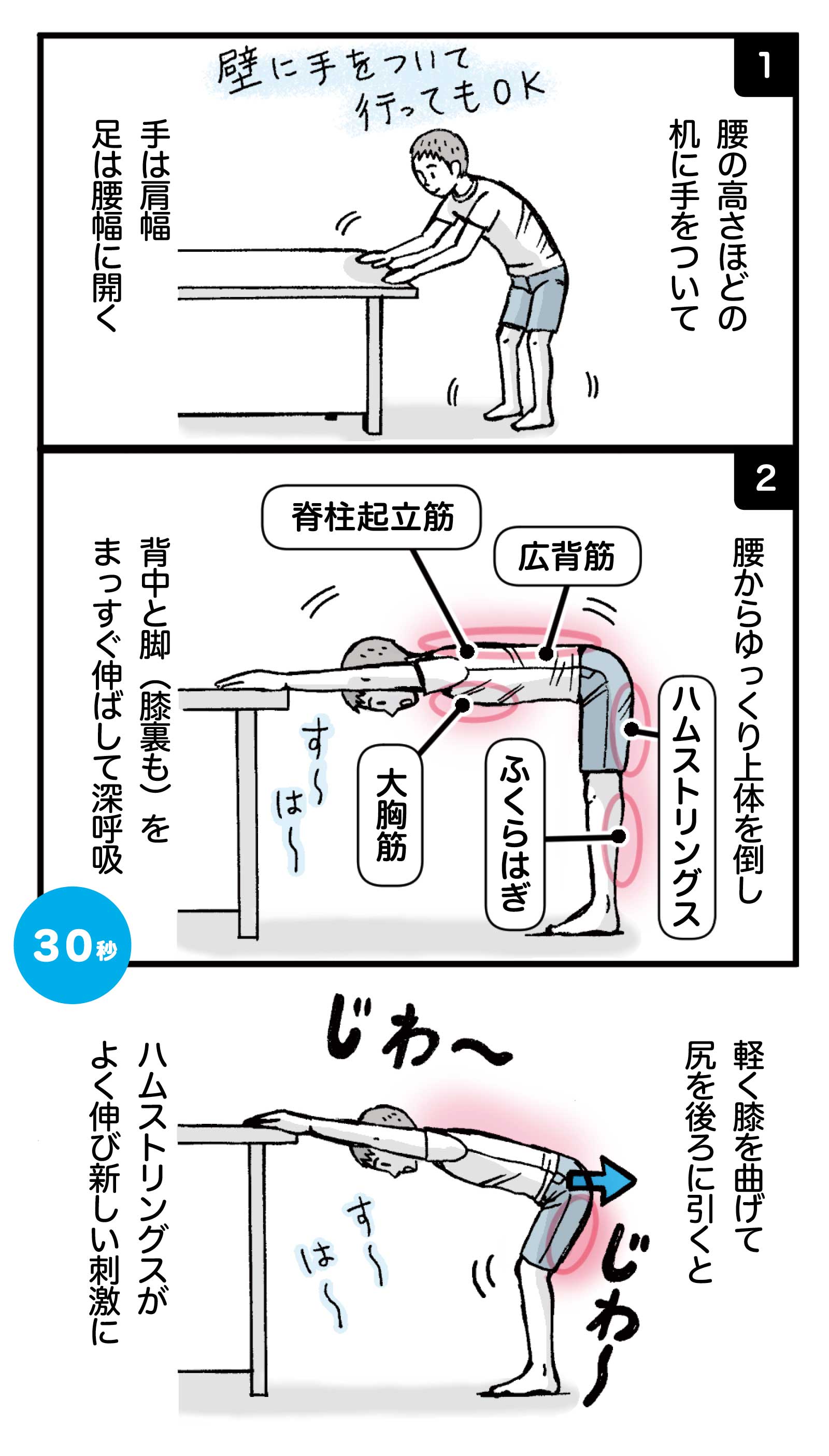 カラダ背面メンテ