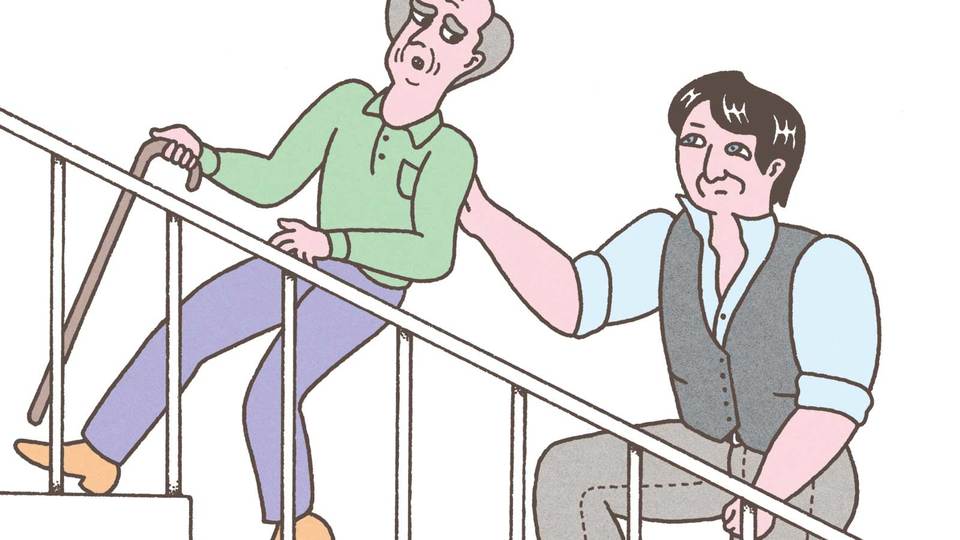 いざというときひと肌脱げるカラダたれ!③|階段から落ちそうな人を…