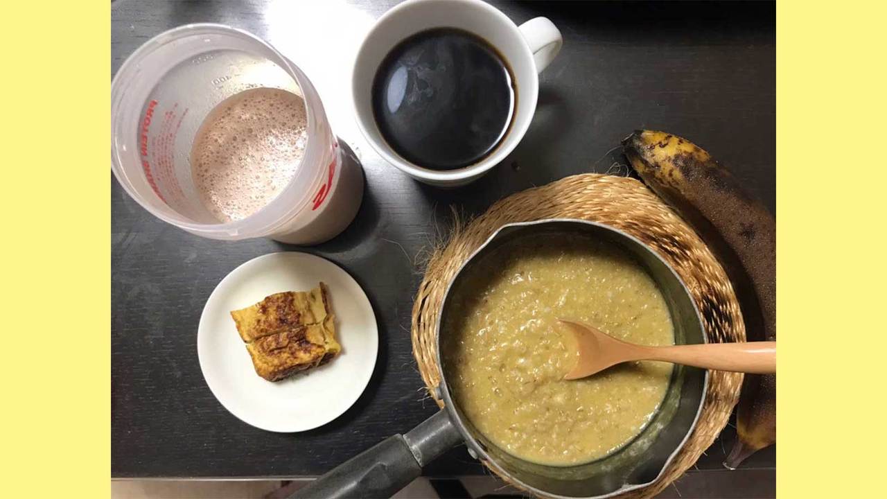 適正糖質の食事例