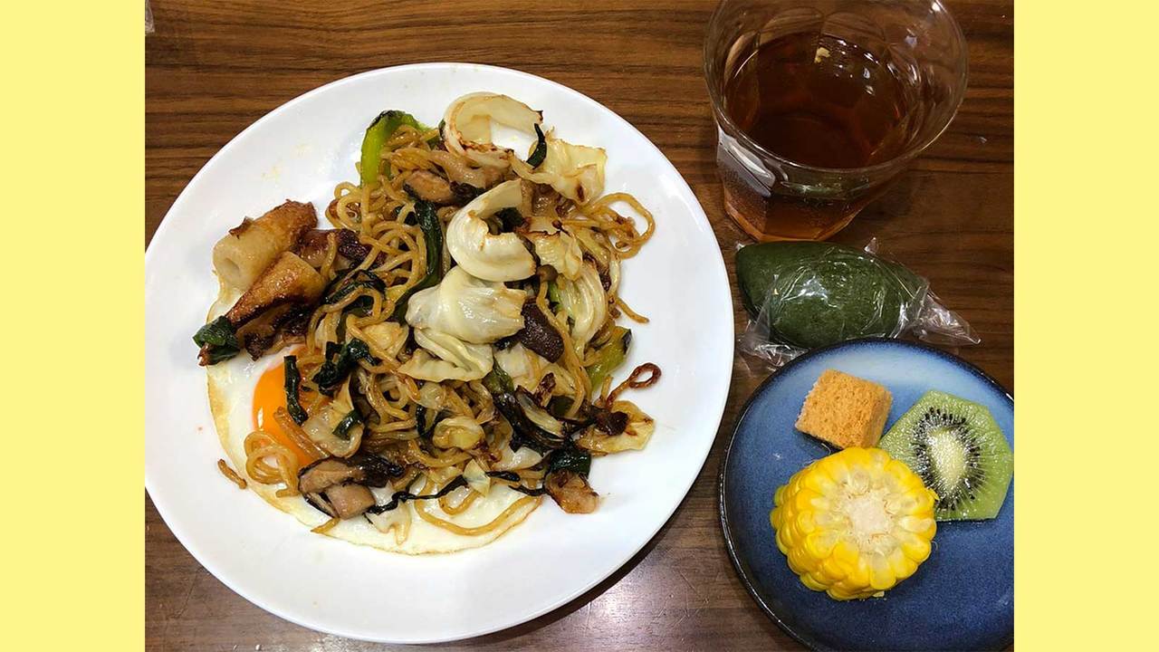 糖質量オーバーな食事例